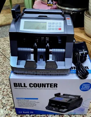 Bill Counter Machine for High-Speed Currency Counting Counterfeit.