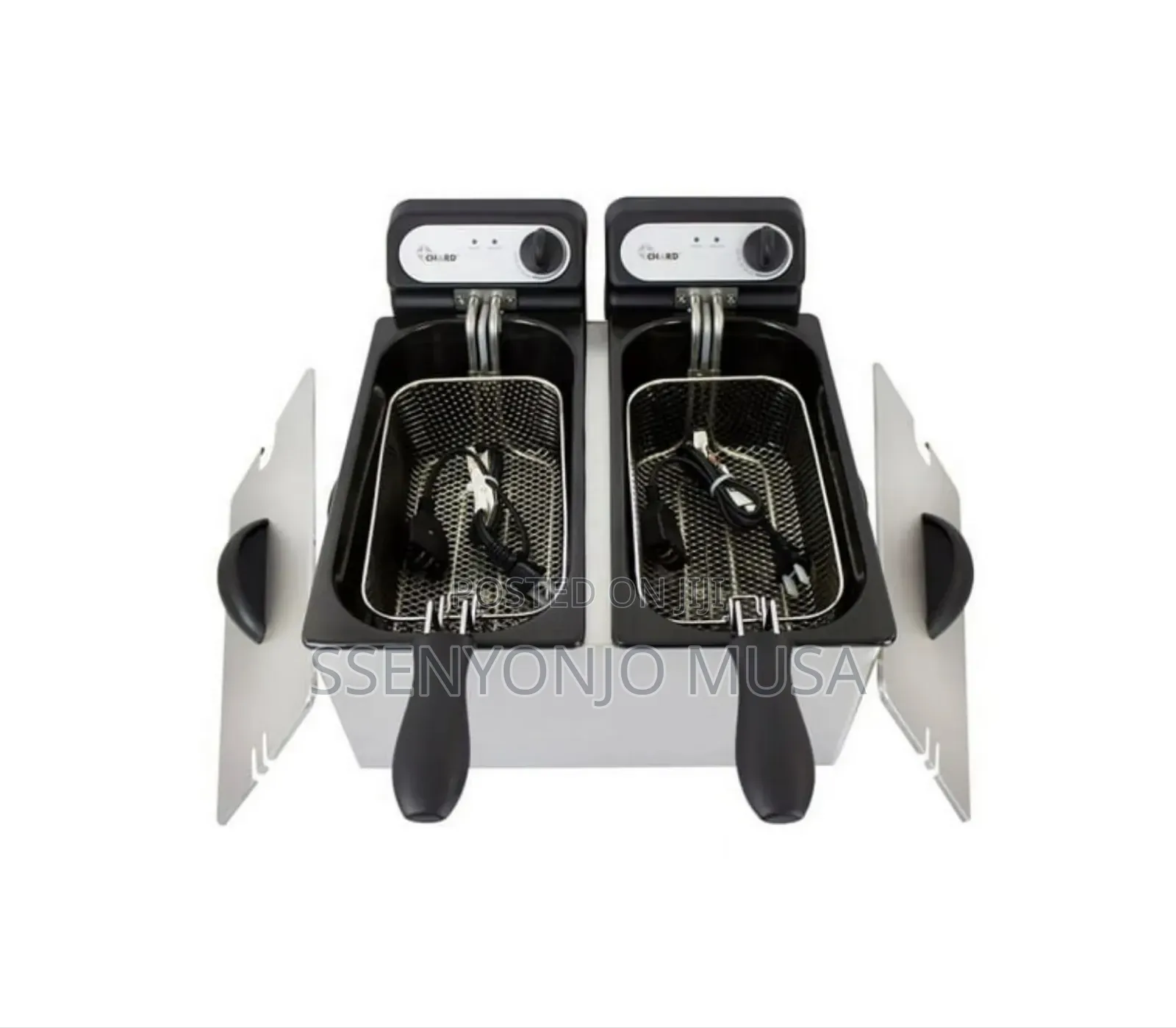 Pixel Double Deep Fryer - 2000w X 2, 220-240v, 3+3l Capacity