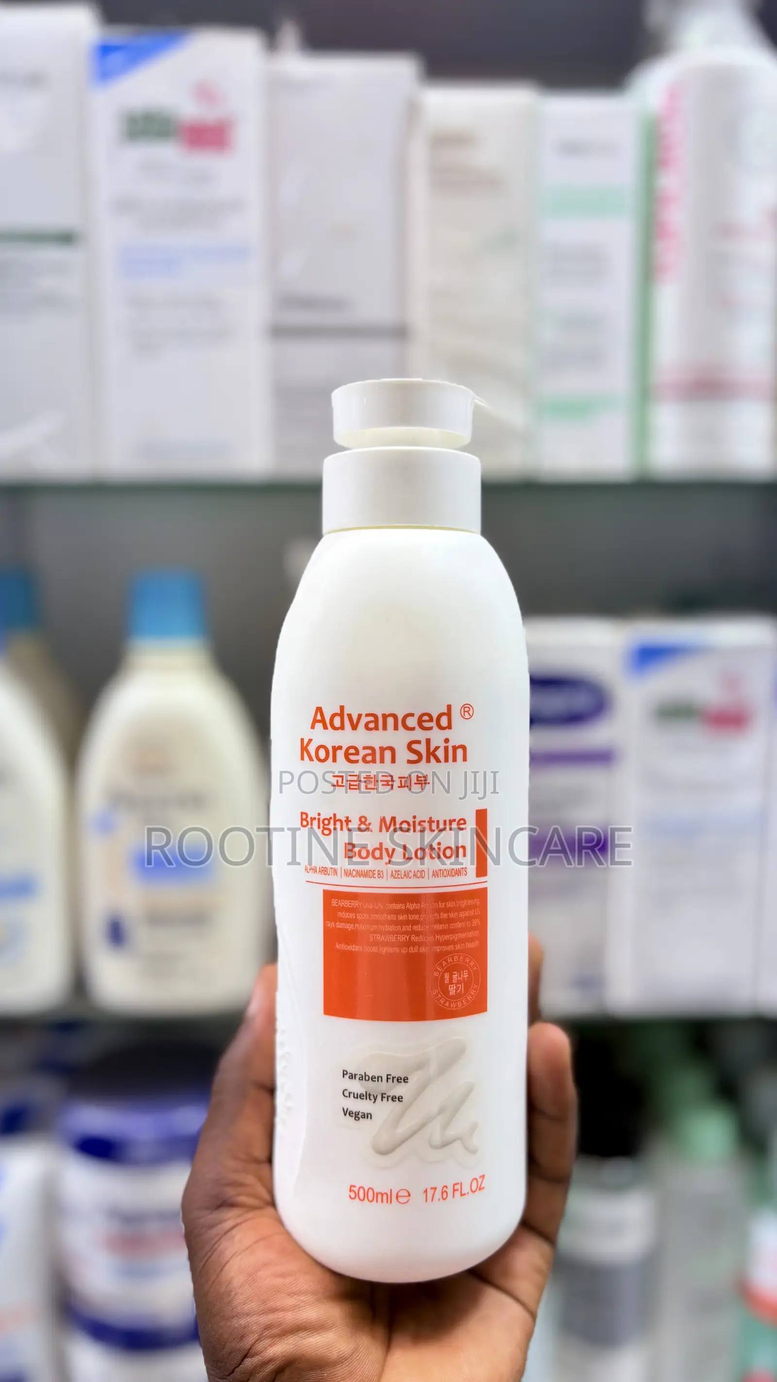 Advanced Korean Skin Bright Moisture Body Lotion 50mls