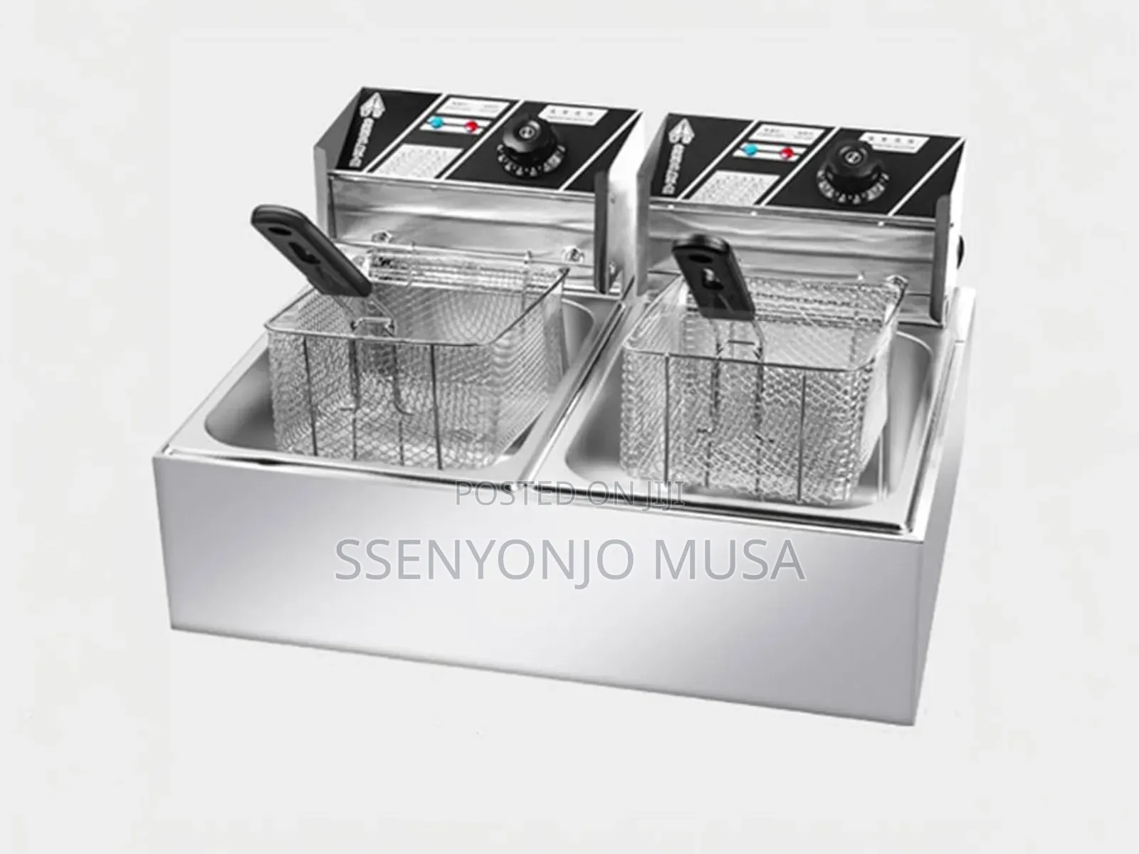 Pixel Deep Fryer 1set 6×2l - 2500w X 2,Commercial-Grade Dual