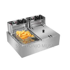 Pixel Deep Fryer 1set 6×2l - 2500w X 2,Commercial-Grade Dual