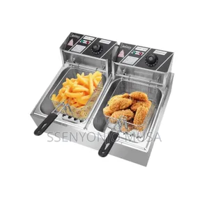 Pixel Deep Fryer 1set 6×2l - 2500w X 2,Commercial-Grade Dual