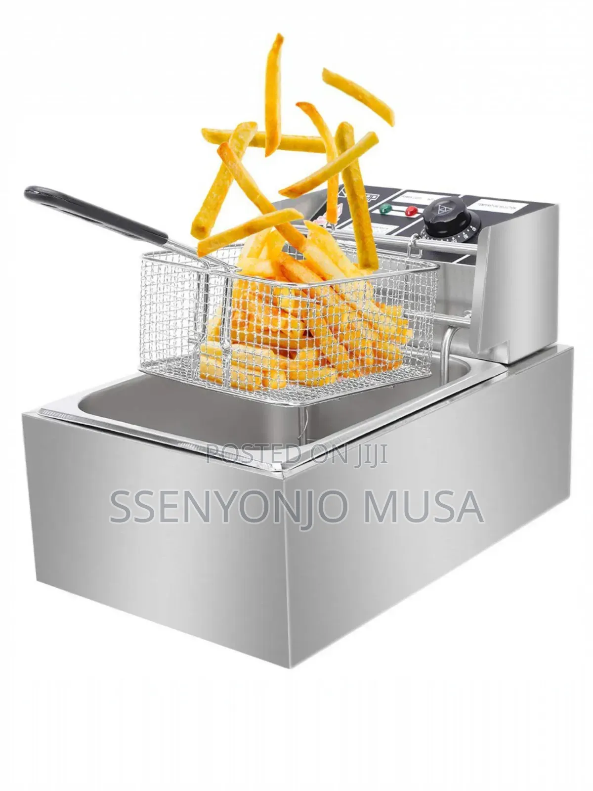 Adh Electric Deep Fryer 6l Aef-801a-2.5kw, 220-240v-60-200°c