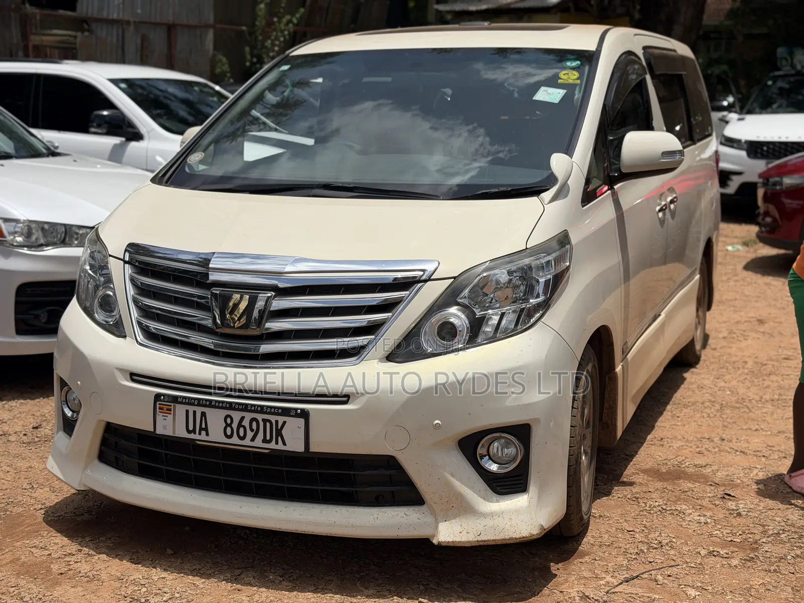 Toyota Alphard 2014 White