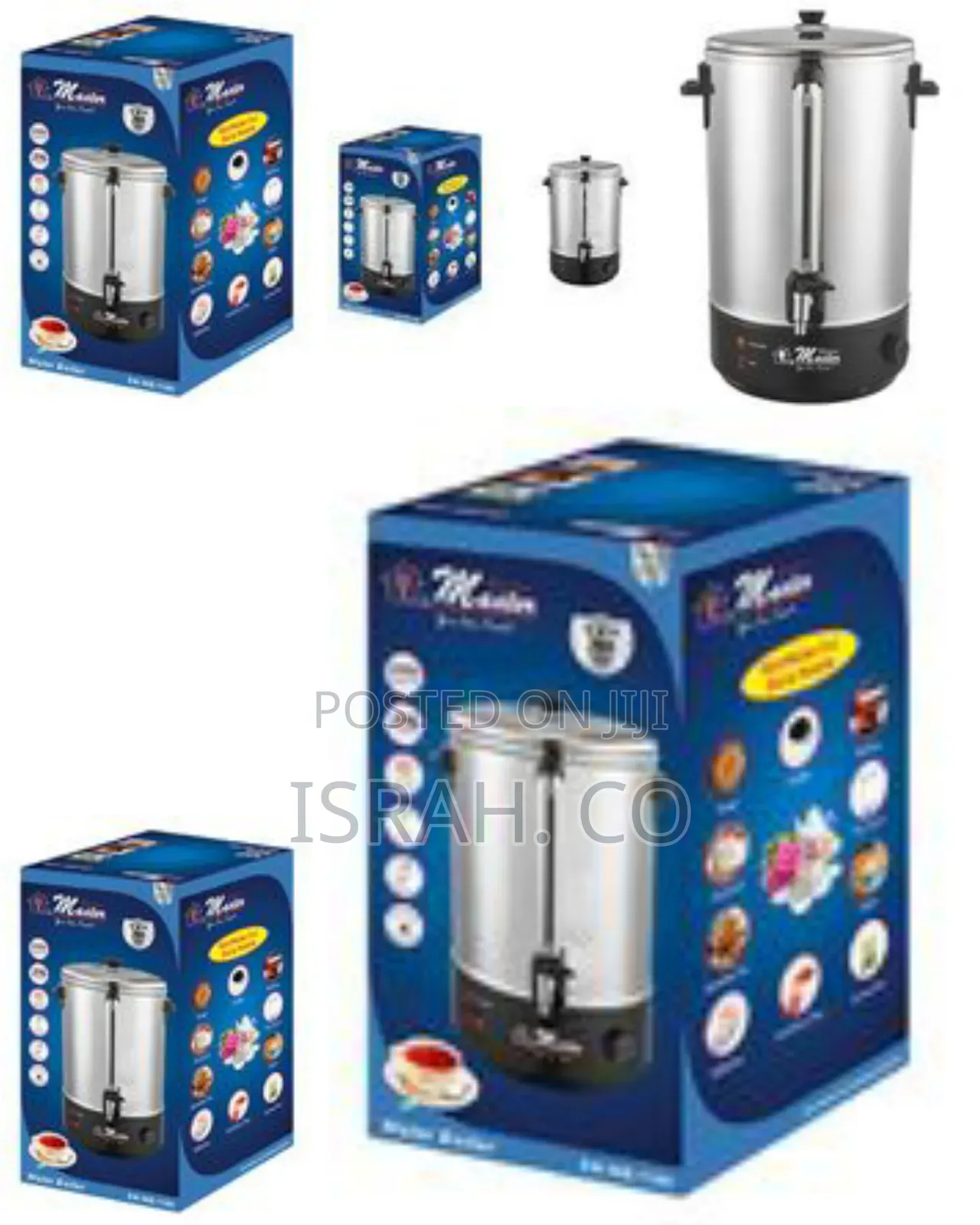Electro Master 10l 1800w Water Boiler – Stainless Steel Silver