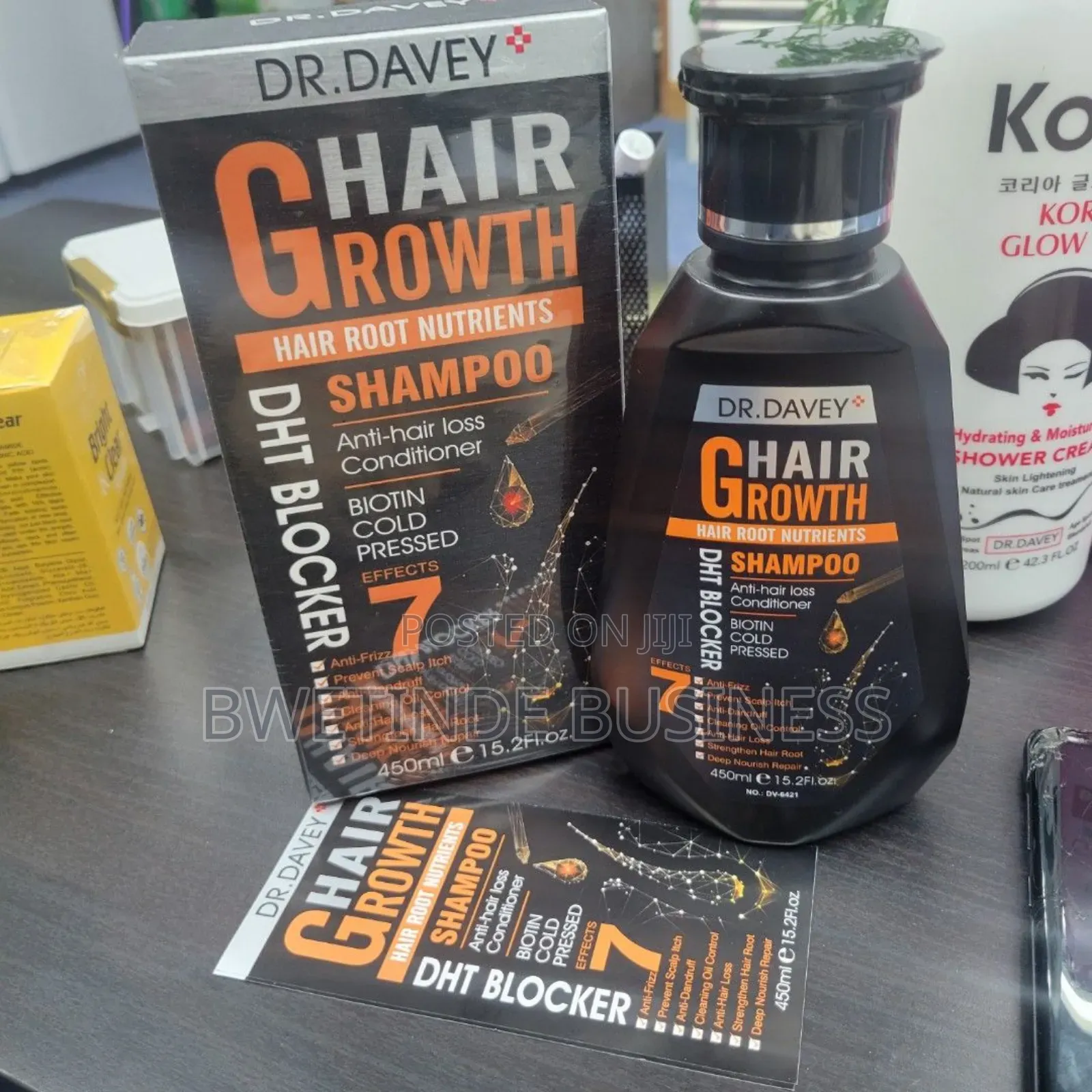 Essential Oil • Biotin • Cold-Pressed • DHT Blocker Shampoo