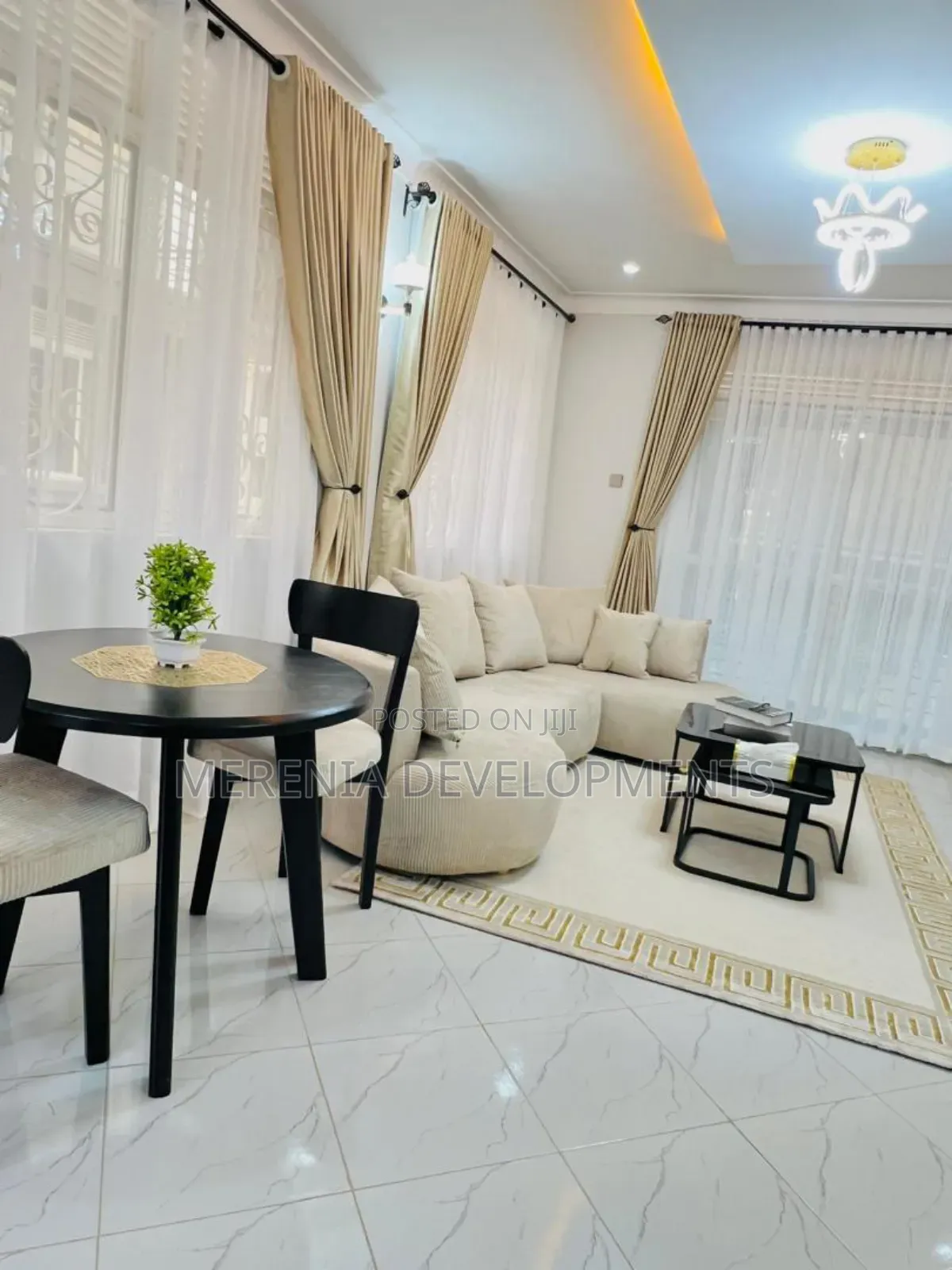 Furnished 1bdrm Apartment in Bunga, Makindye for rent