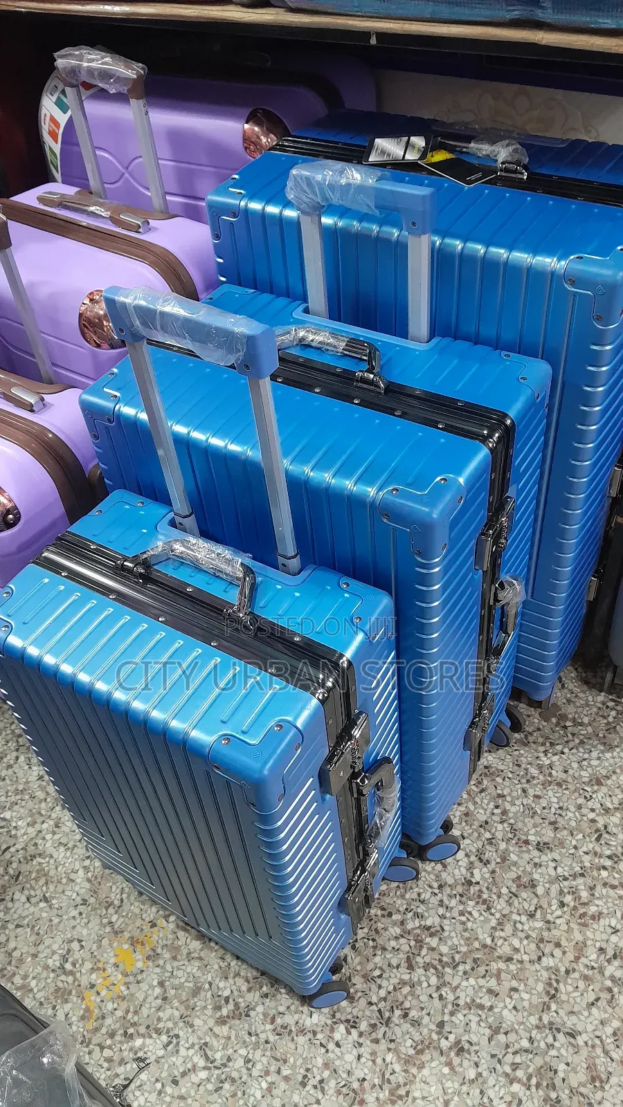 Dfavours 3pcs Rock Suitcases