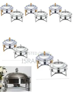 26cm Stainless Steel Small Round Chafing Dish Food Warmer Hot Pot