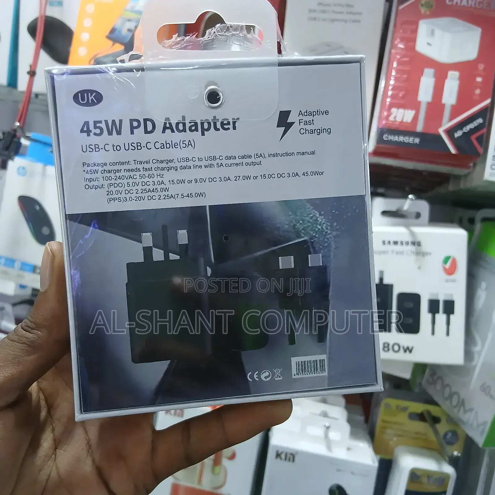S24 Ultra Charger/Samsung 45w Pd Adapter