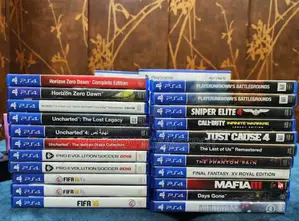 Playstation 4 Games. Ps4 Games Discs. Both Old and Brand New Releases