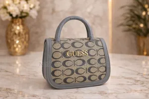 Ladies Handbag With Decorative Printed Scarf