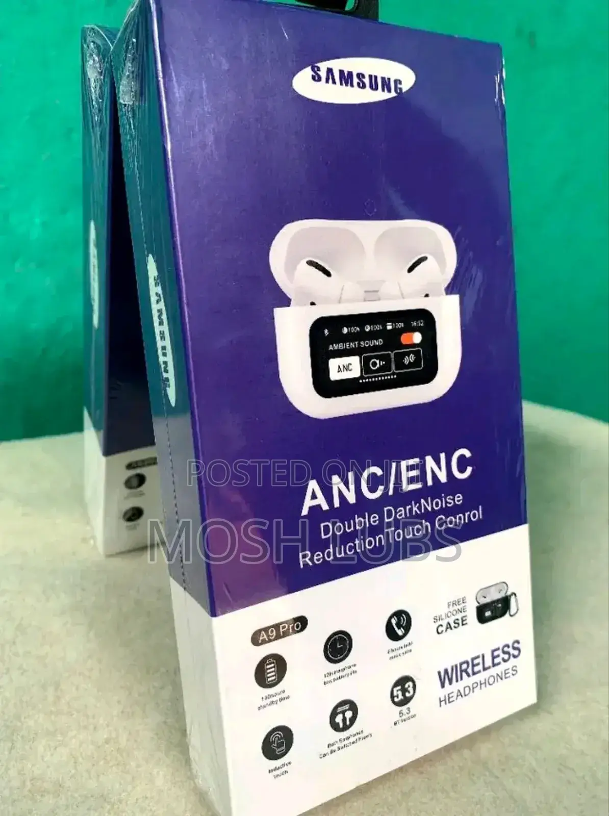 A16 Pro Max Screen Touch Earbuds