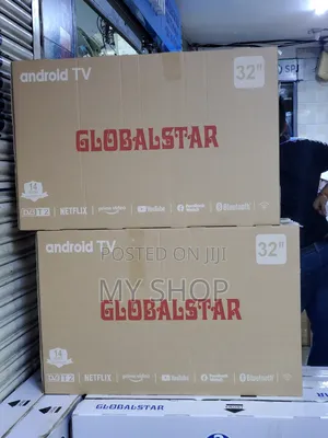 Andriod Tv 32" - Smart Tv + Free Wall Mount