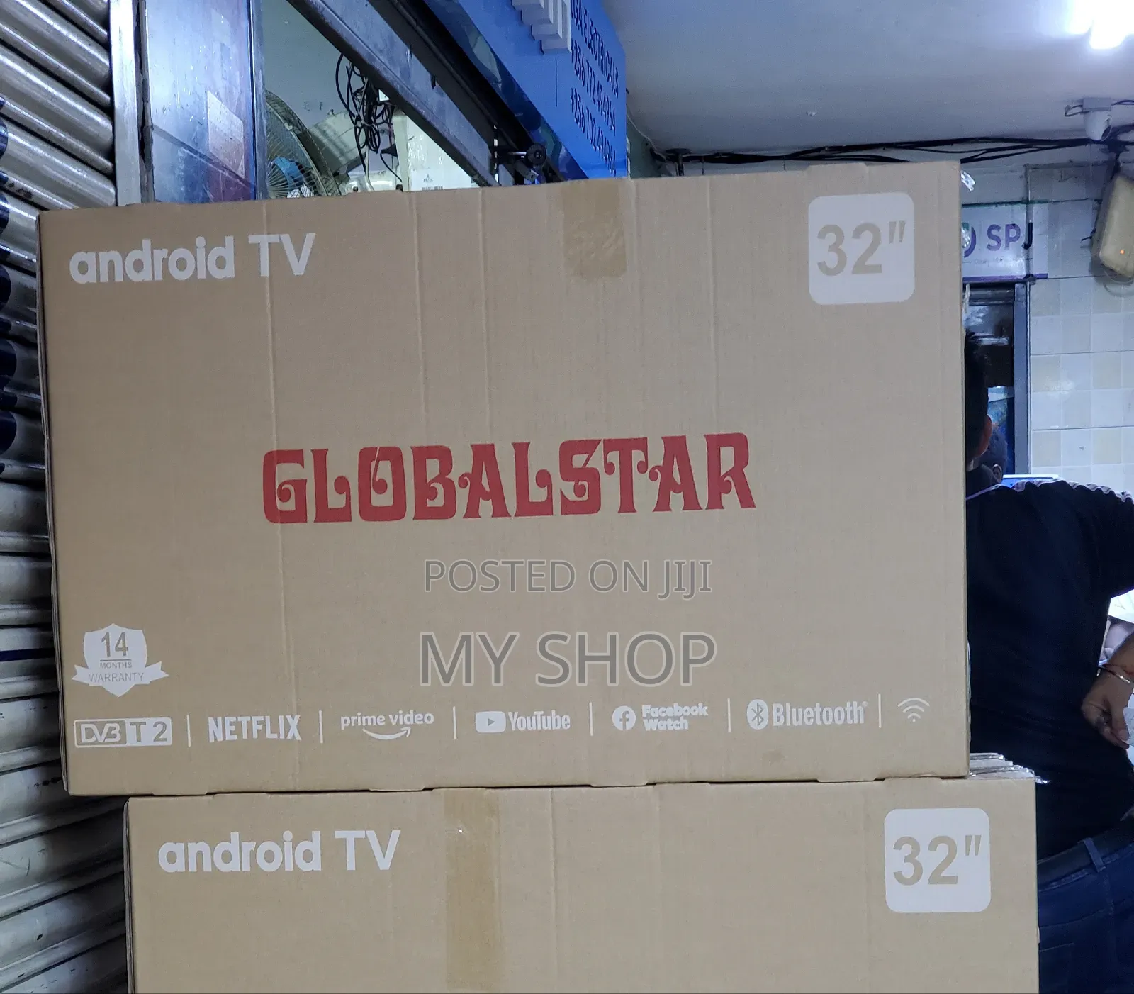 Andriod Tv 32" - Smart Tv + Free Wall Mount