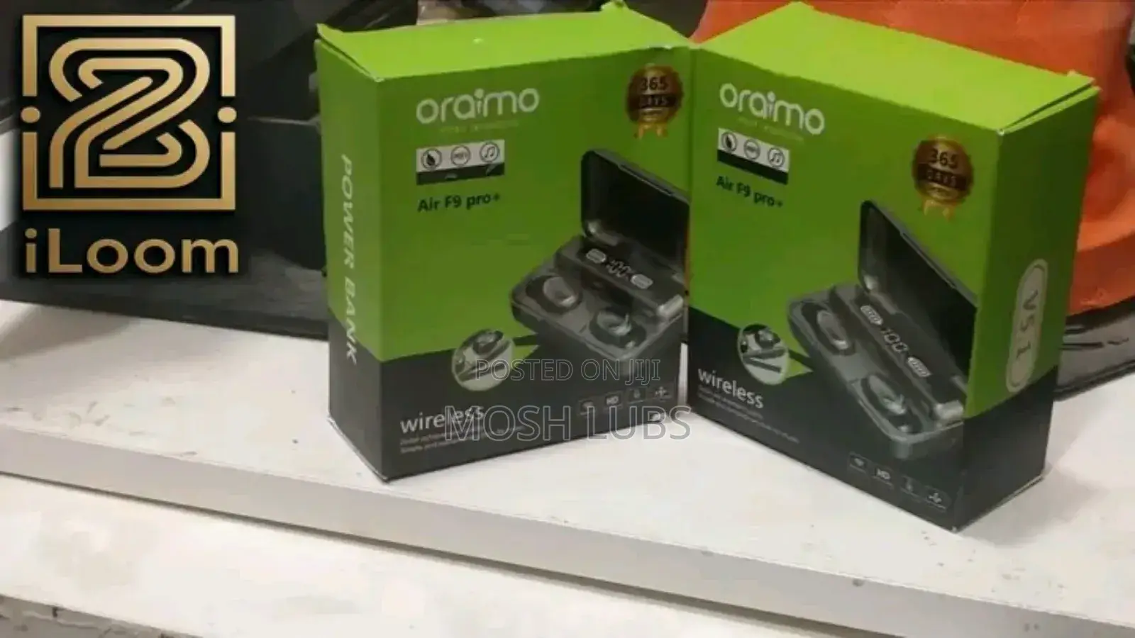 Oraimo Buds With an Inbuilt Power Bank