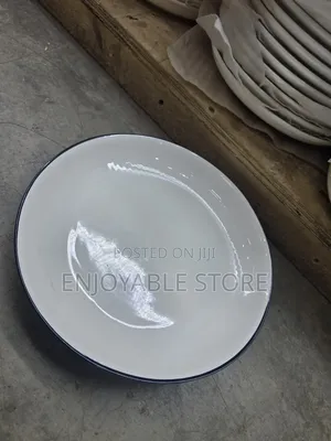 Executive White Dinner Serving Plates 6pcs