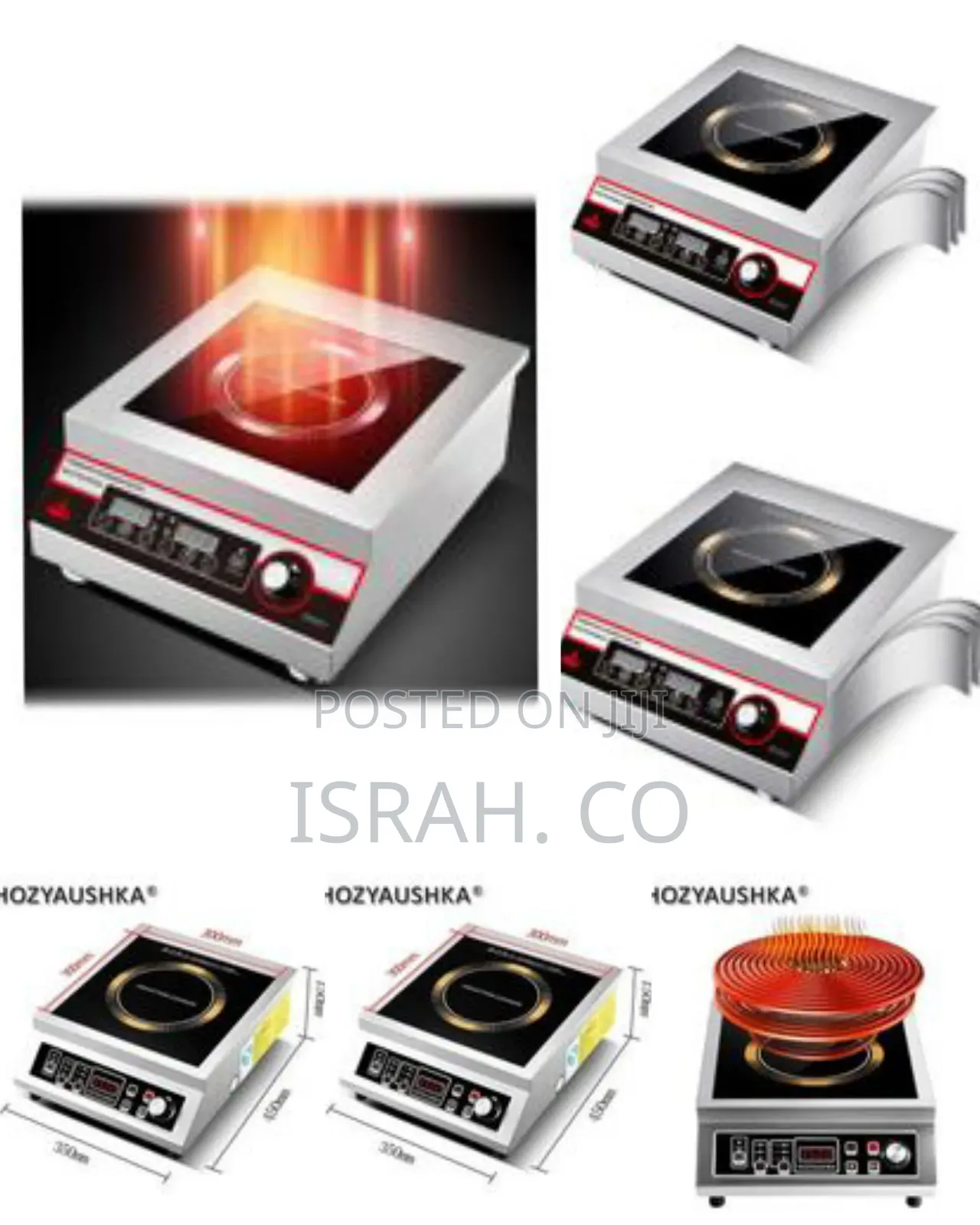 Stainless Steel Single Burner Commercial Induction Cooker Electric