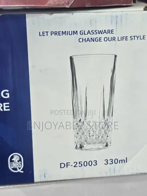 Premium Glasses/Glassware 6pcs