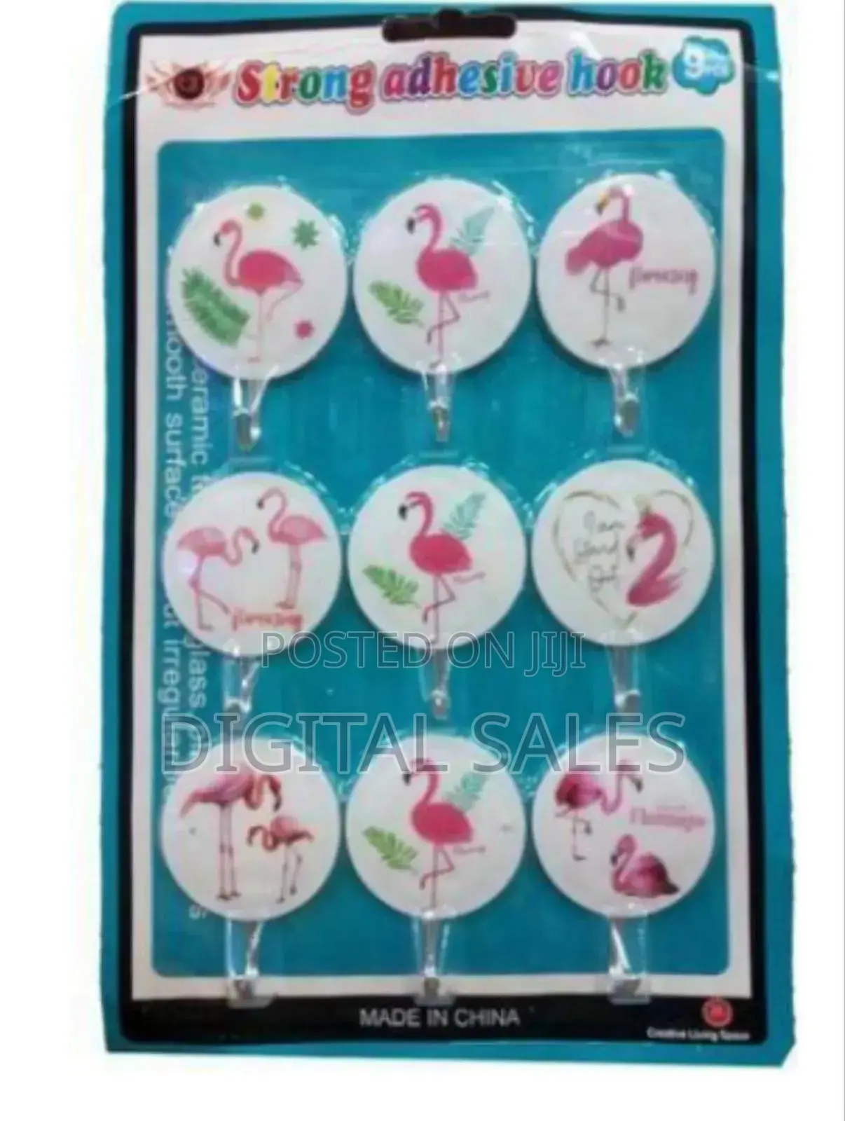 9 Adhesive Strong Pins
