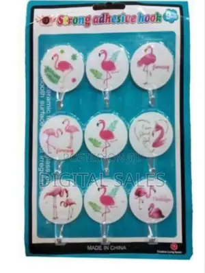 9 Adhesive Strong Pins