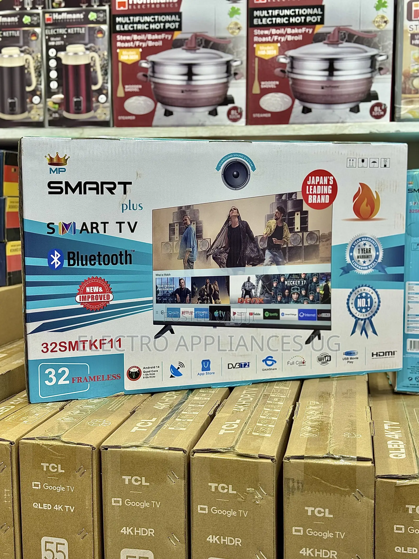 Smartplus 32-Inch Frameless Hd Smart Tv
