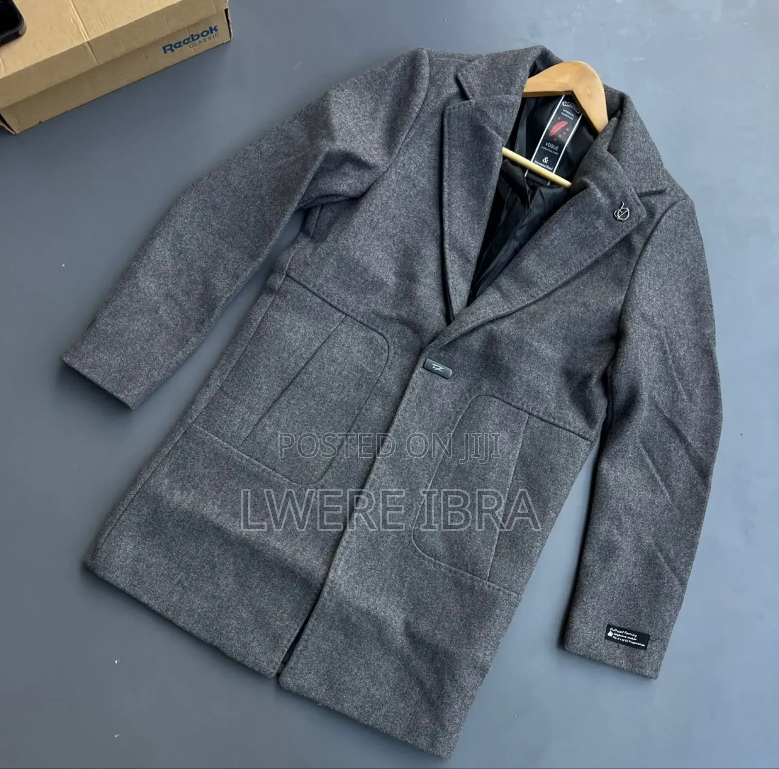 Long Grey Overcoats for Men