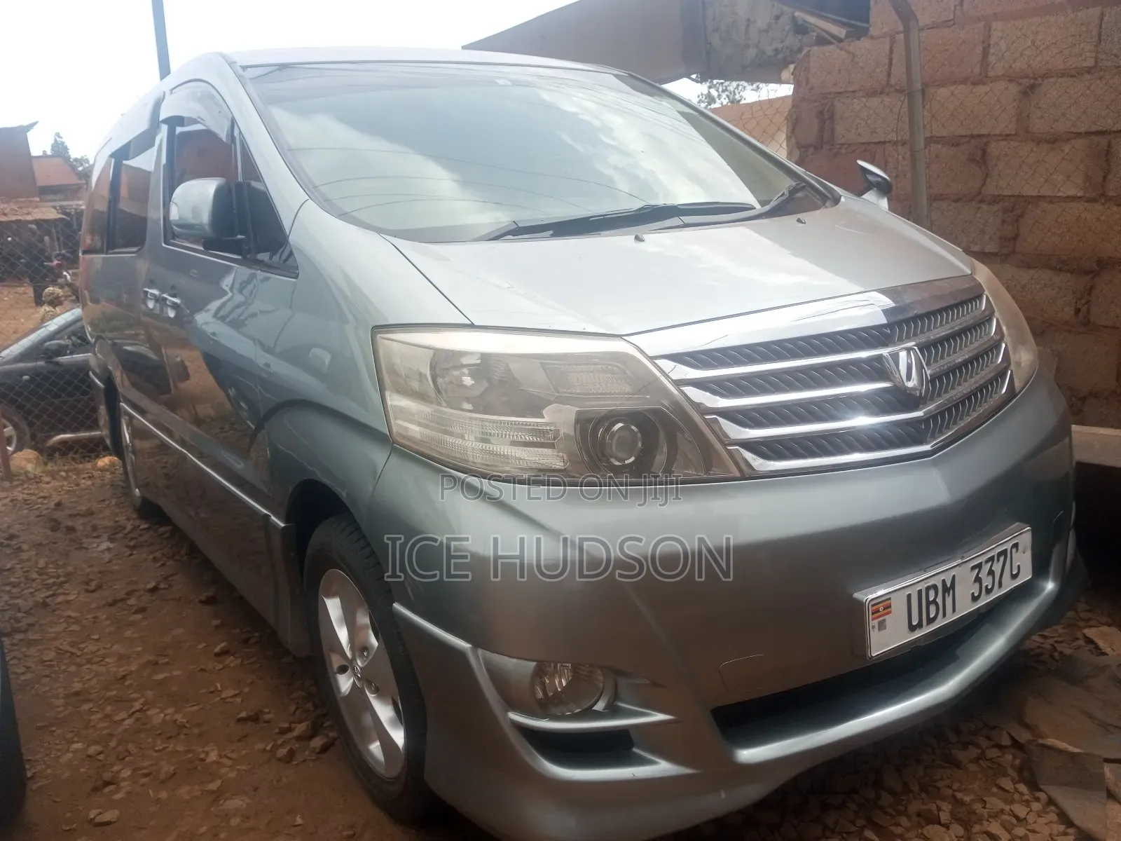 Toyota Alphard 2008 Gray