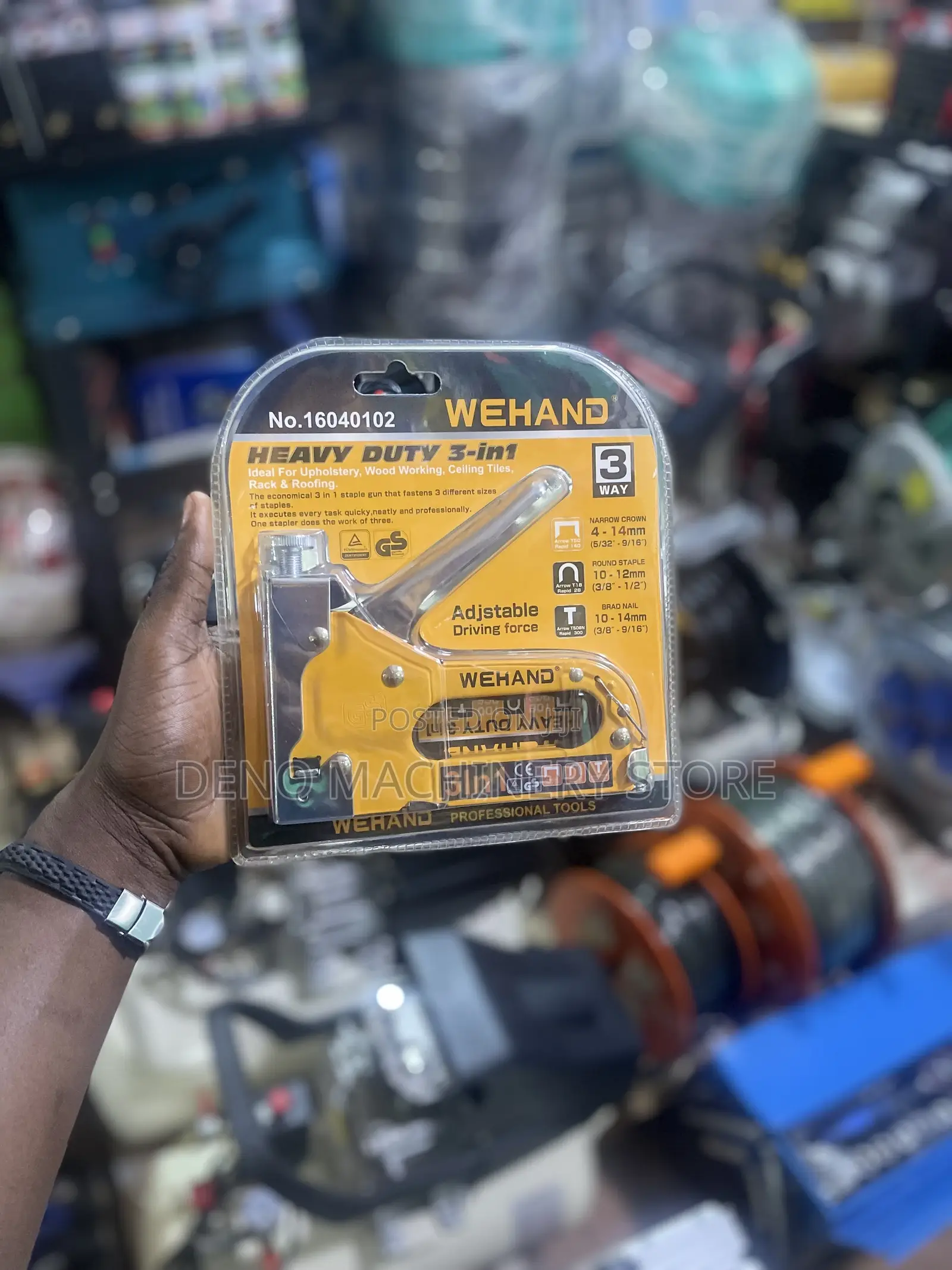 Staple Gun 3 in One