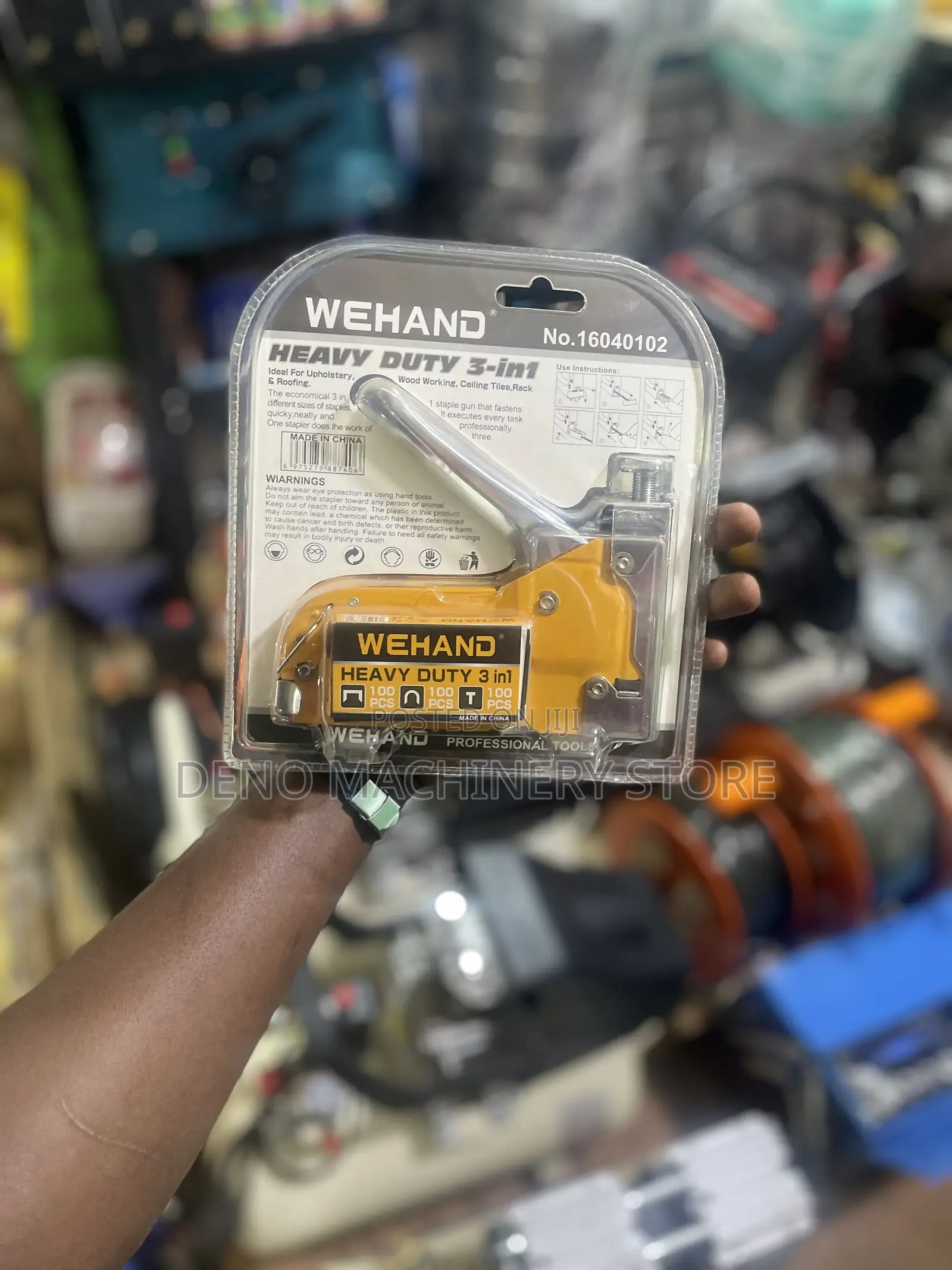 Staple Gun 3 in One