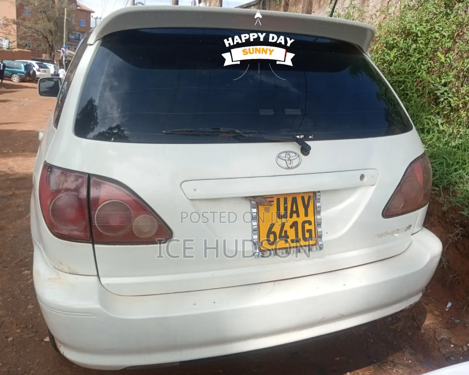 Toyota Harrier 2001 White