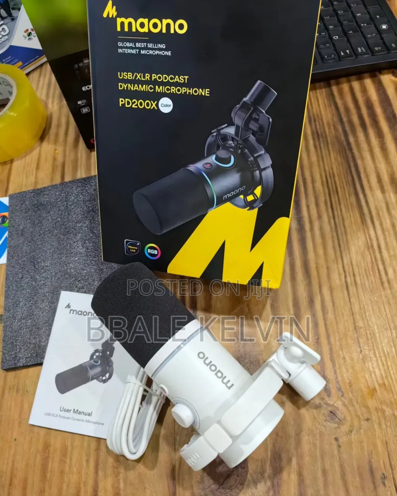 Maono Pd200x Usb/XLR Dynamic Microphone for Singing