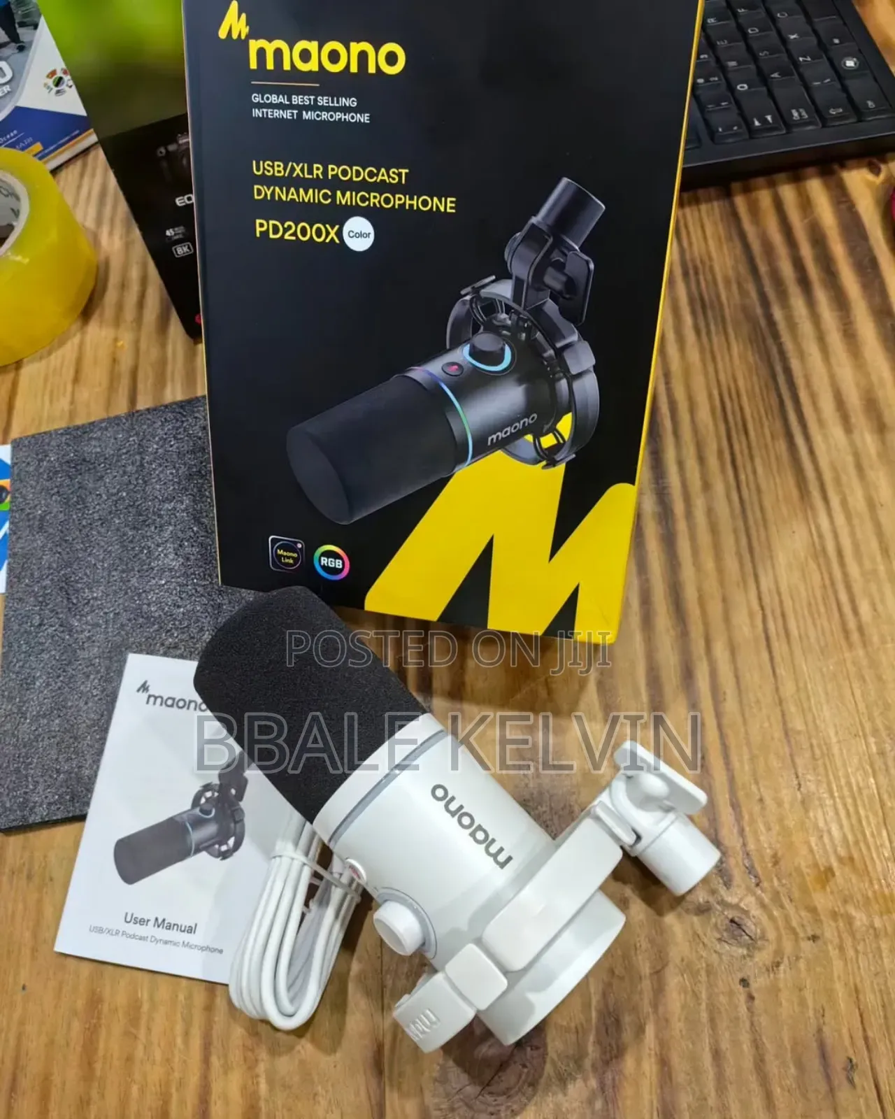 Maono Pd200x Usb/XLR Dynamic Microphone for Singing