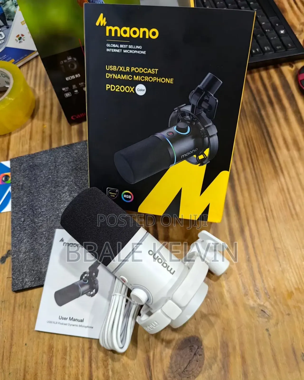 Maono Pd200x Usb/XLR Dynamic Microphone for Singing