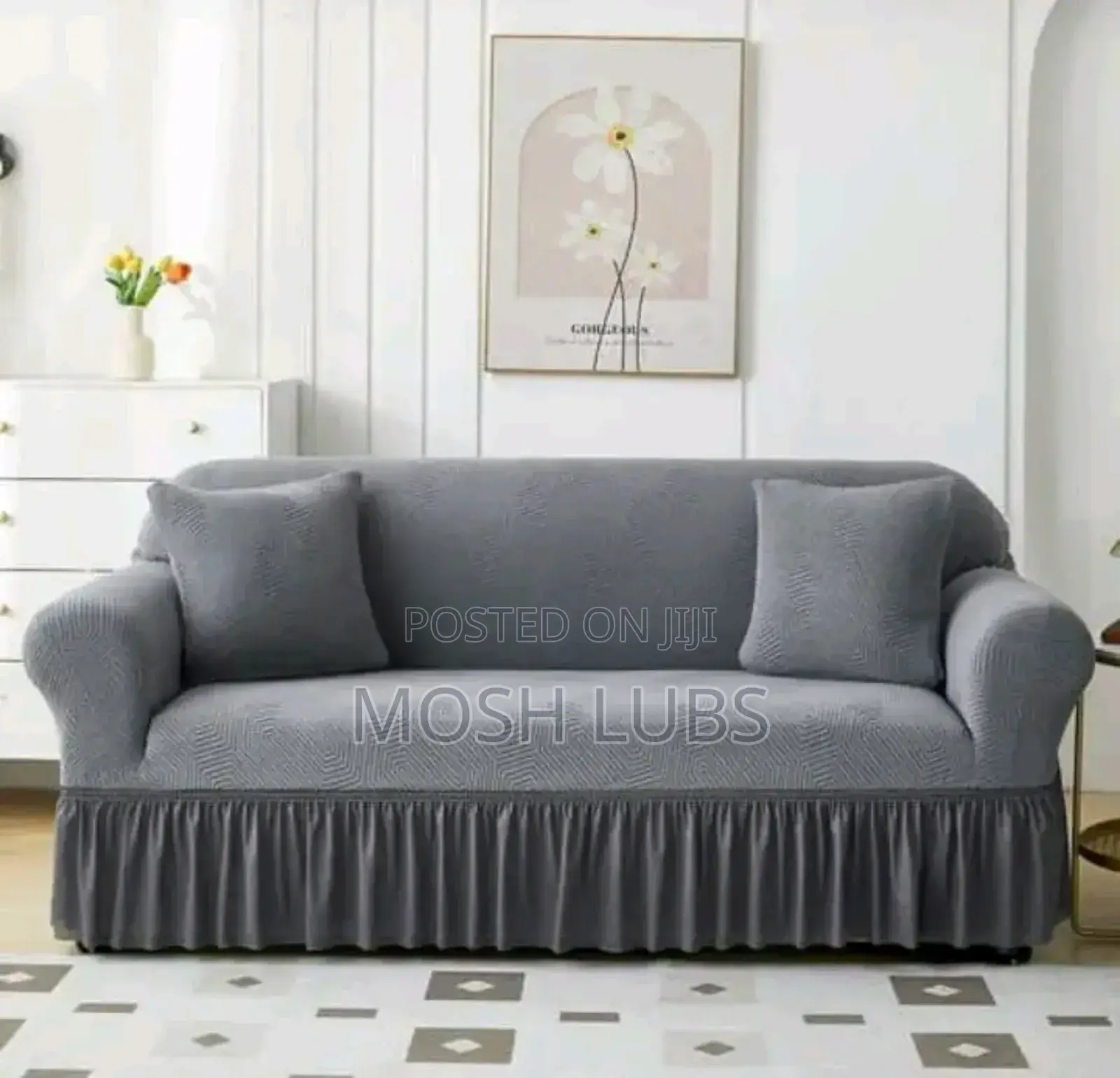Elastic Sofa Covers With Skirts