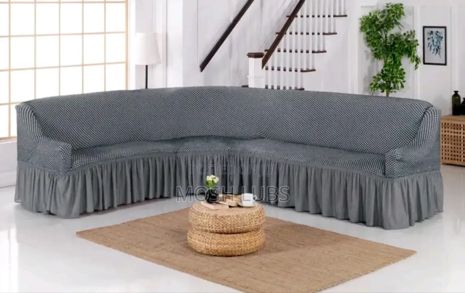 Elastic Sofa Covers With Skirts