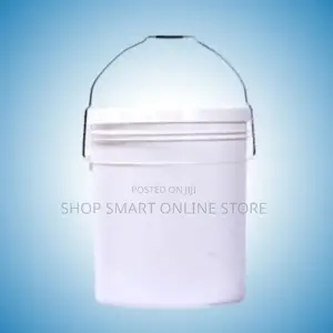 White Plastic Buckets Plastic Buckets 20liters