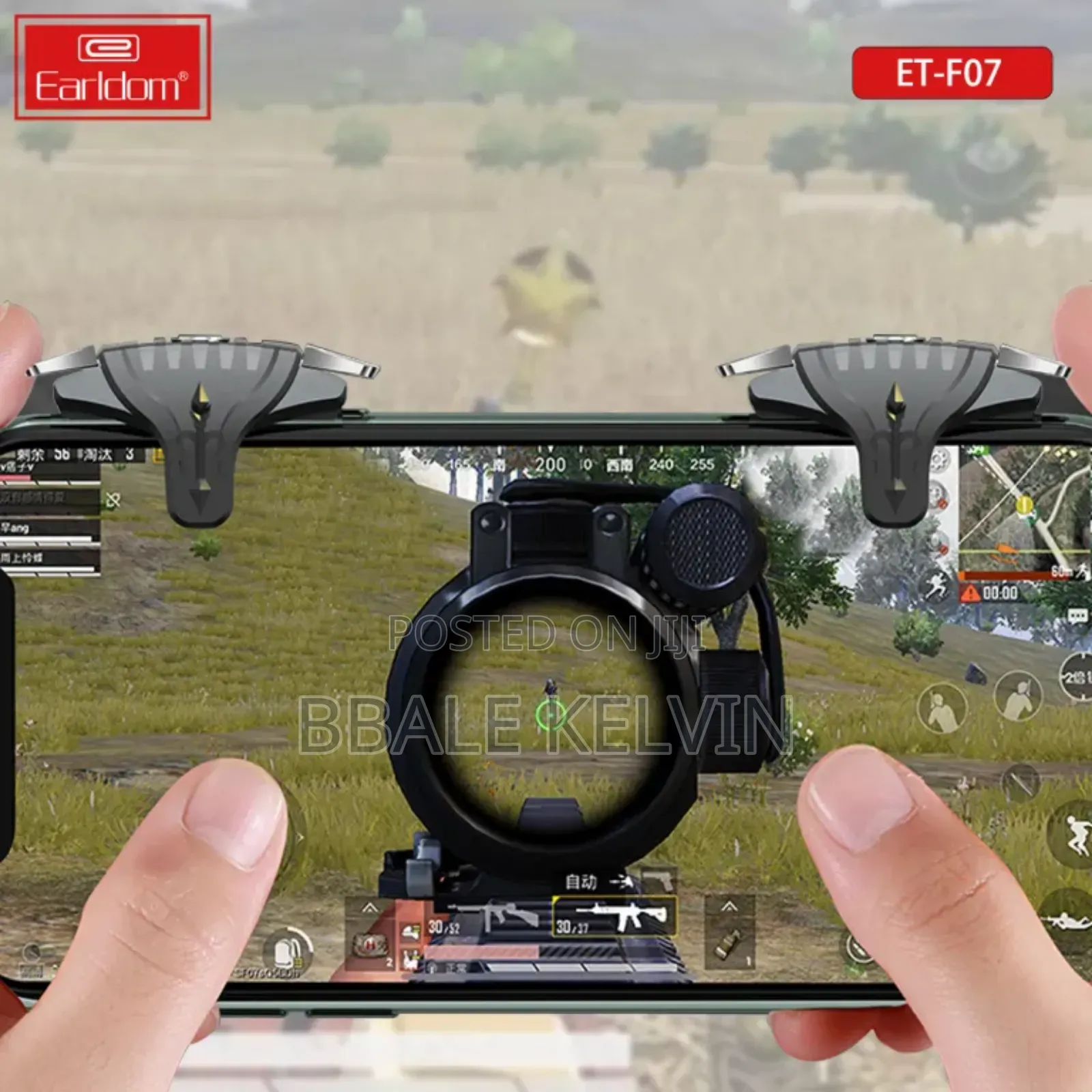 Earldom Mobile Game Trigger Controller Shoot Fire Button Smartphone