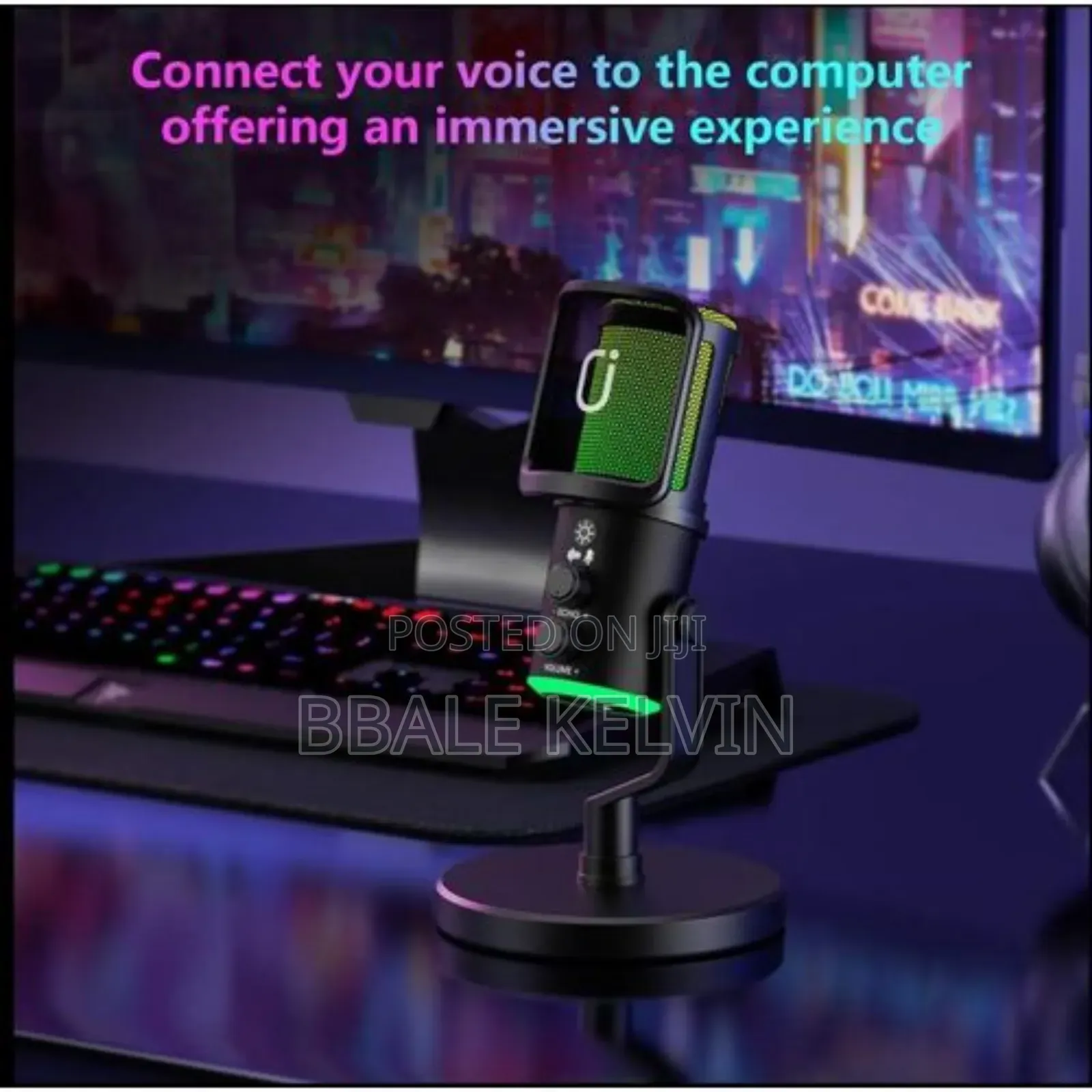 Neepho Np-M02 RGB Usb/Type C Gaming Microphone With Anc