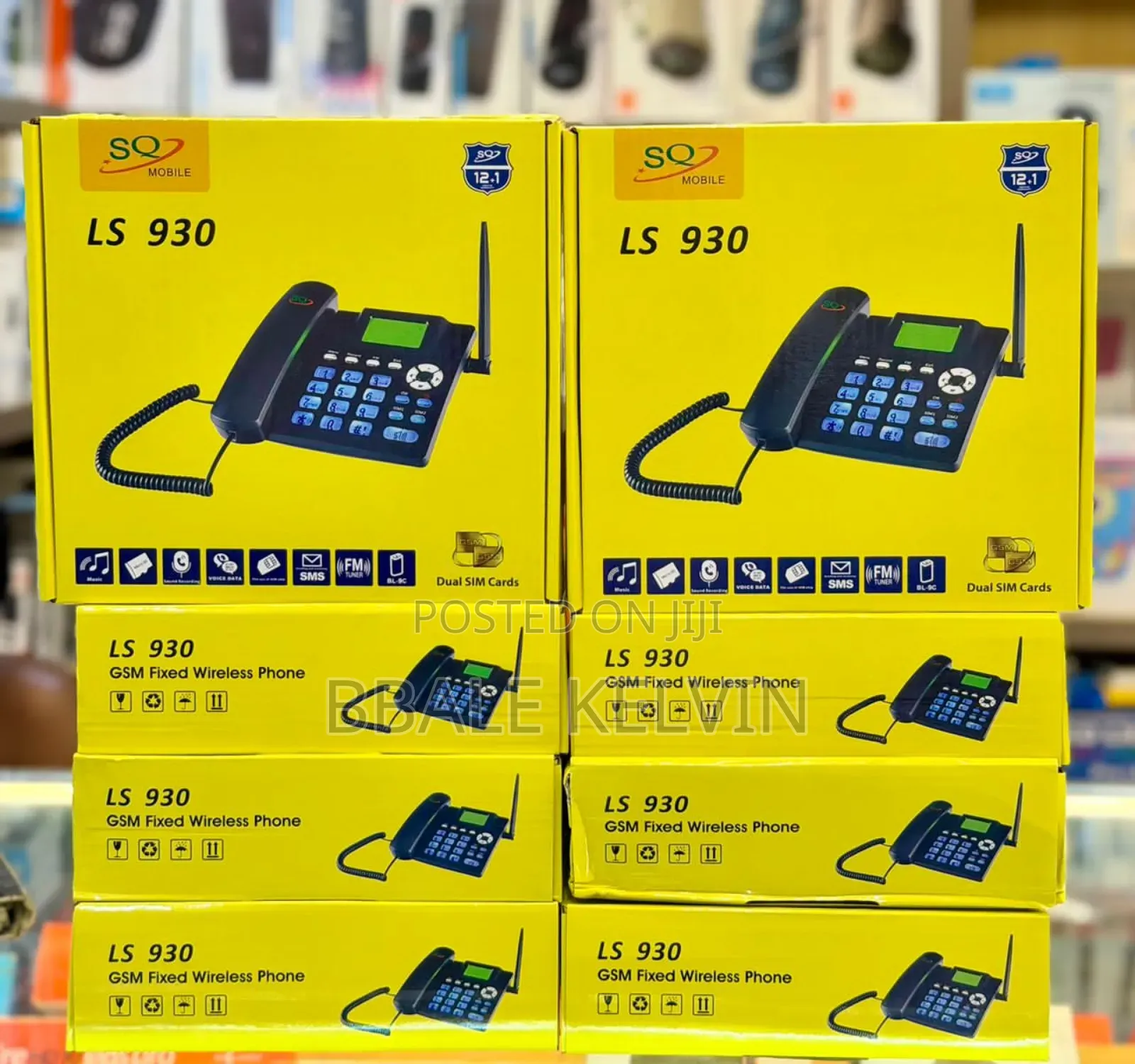 Sq Mobile Landline Ls930 Dual Sim GSM Wireless Landline Desktop Phone