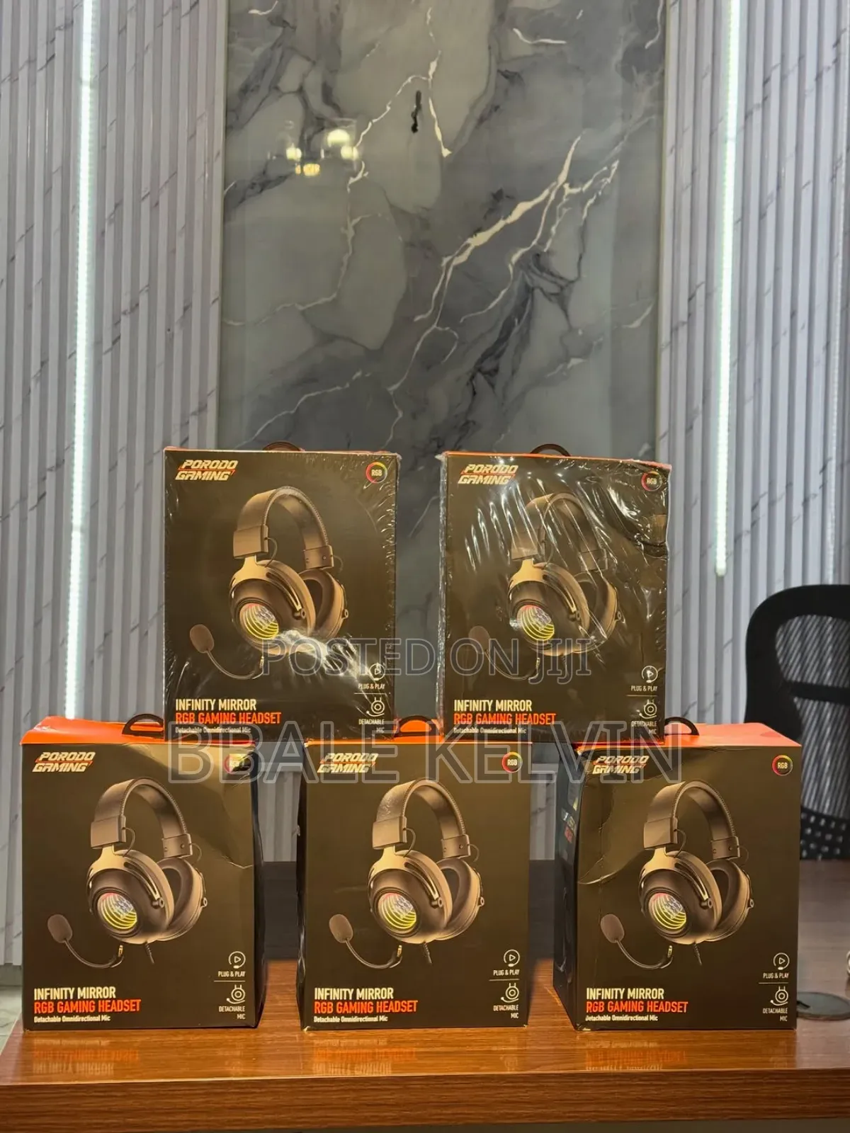 Porodo Infinity Mirror RGB Gaming Headset