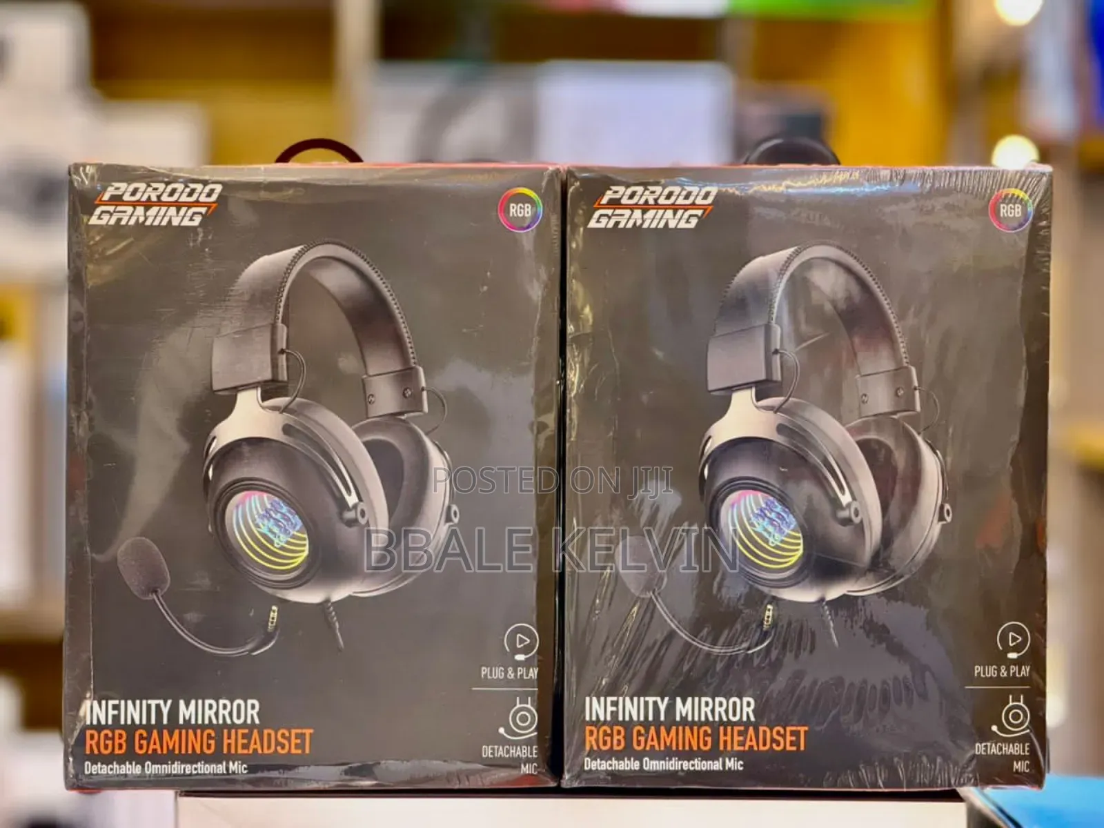 Porodo Infinity Mirror RGB Gaming Headset