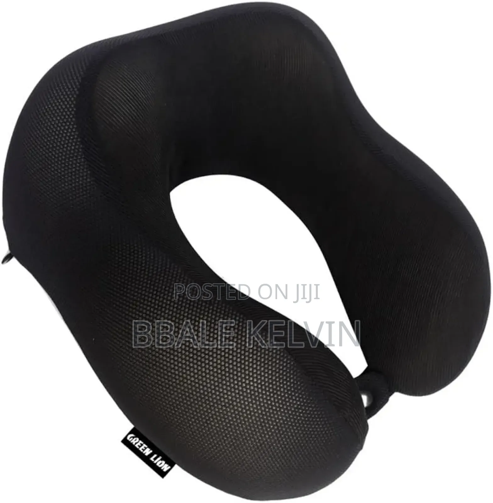 Green Lion Memory Foam Neck Pillow With Polyester Material