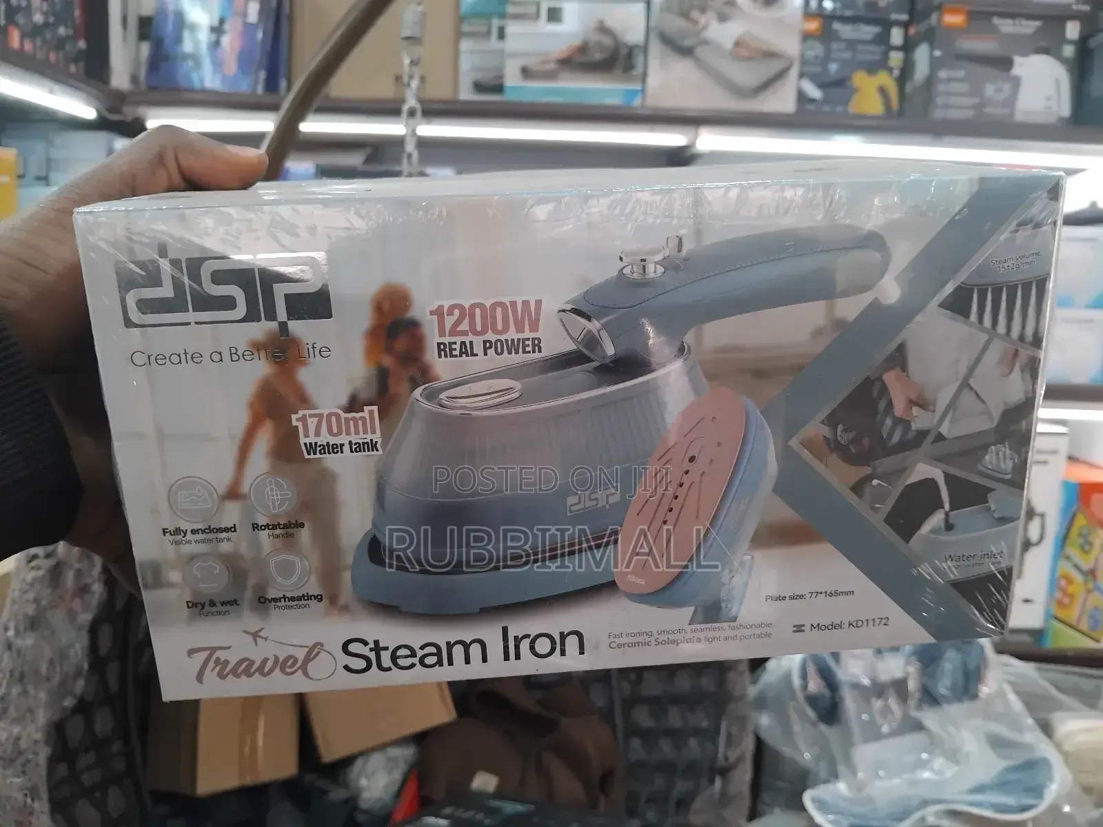 Travel Steam Iron DSP