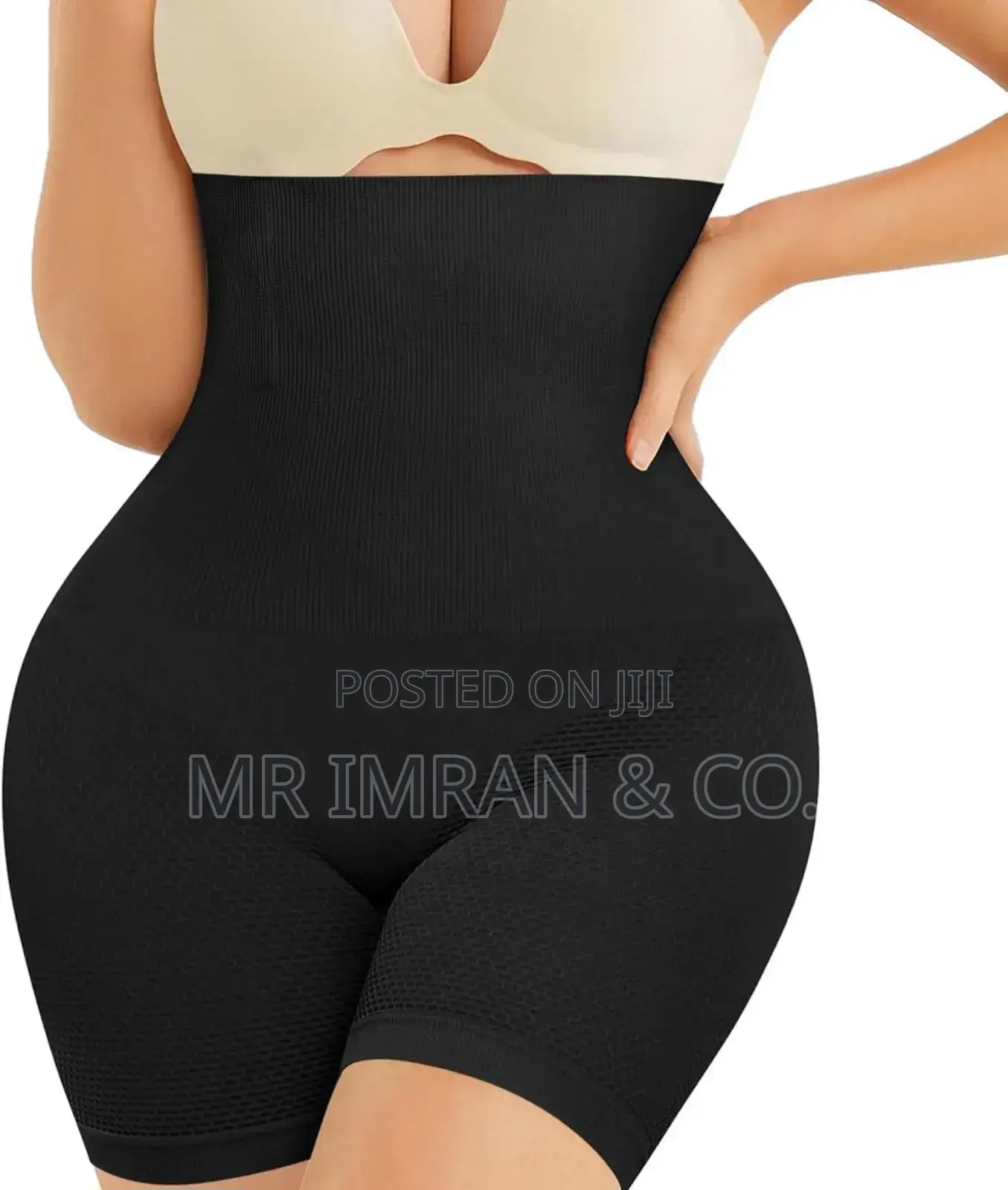 High-waisted Tummy Control Body Shaper And Butt Lifter Boyshort.