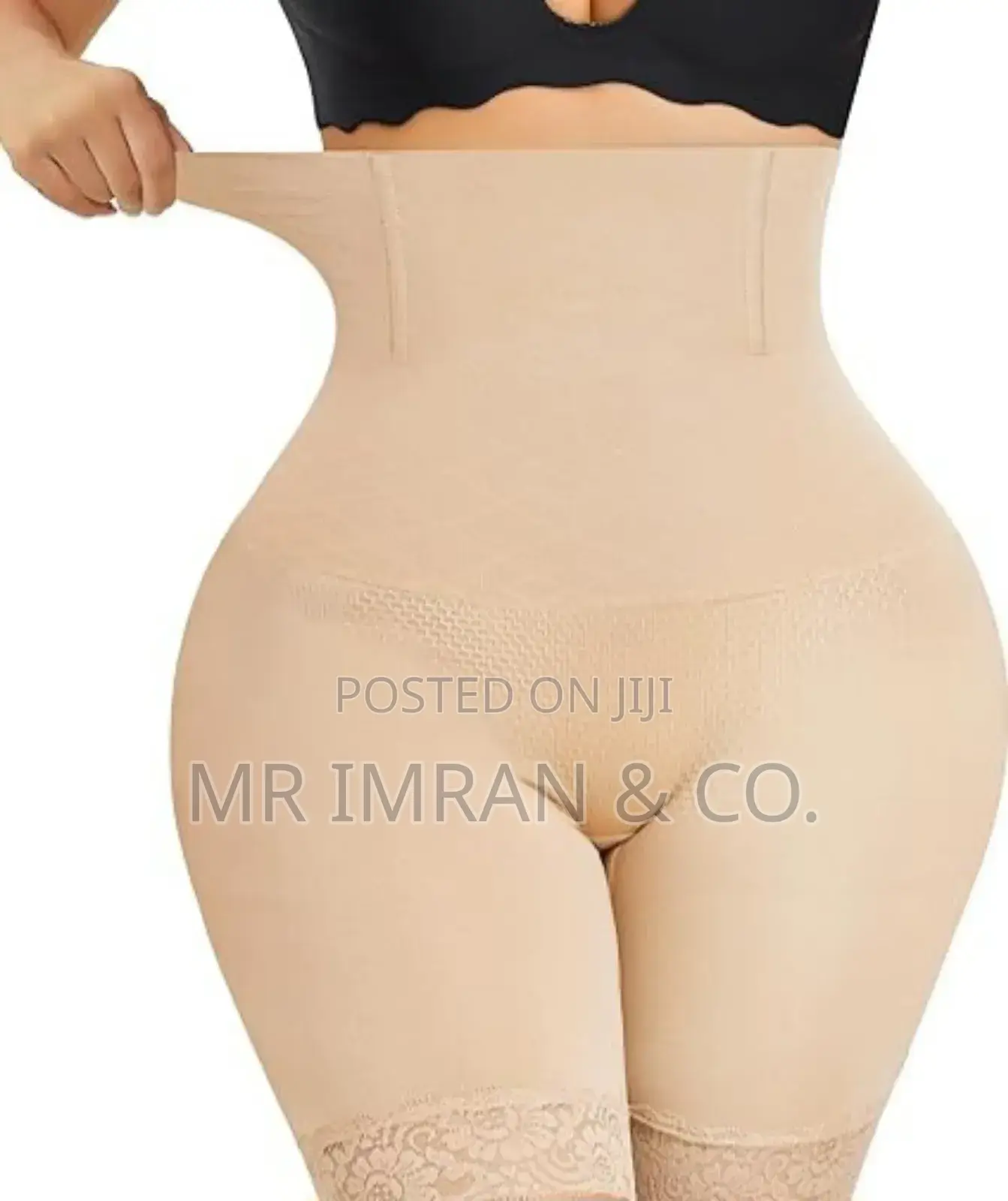 High-waisted Tummy Control Body Shaper And Butt Lifter Boyshort.