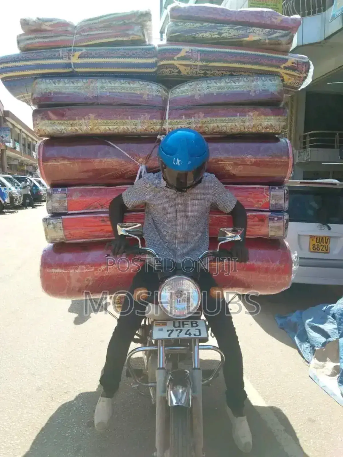 6by6 Mattress Red Maroon Colors