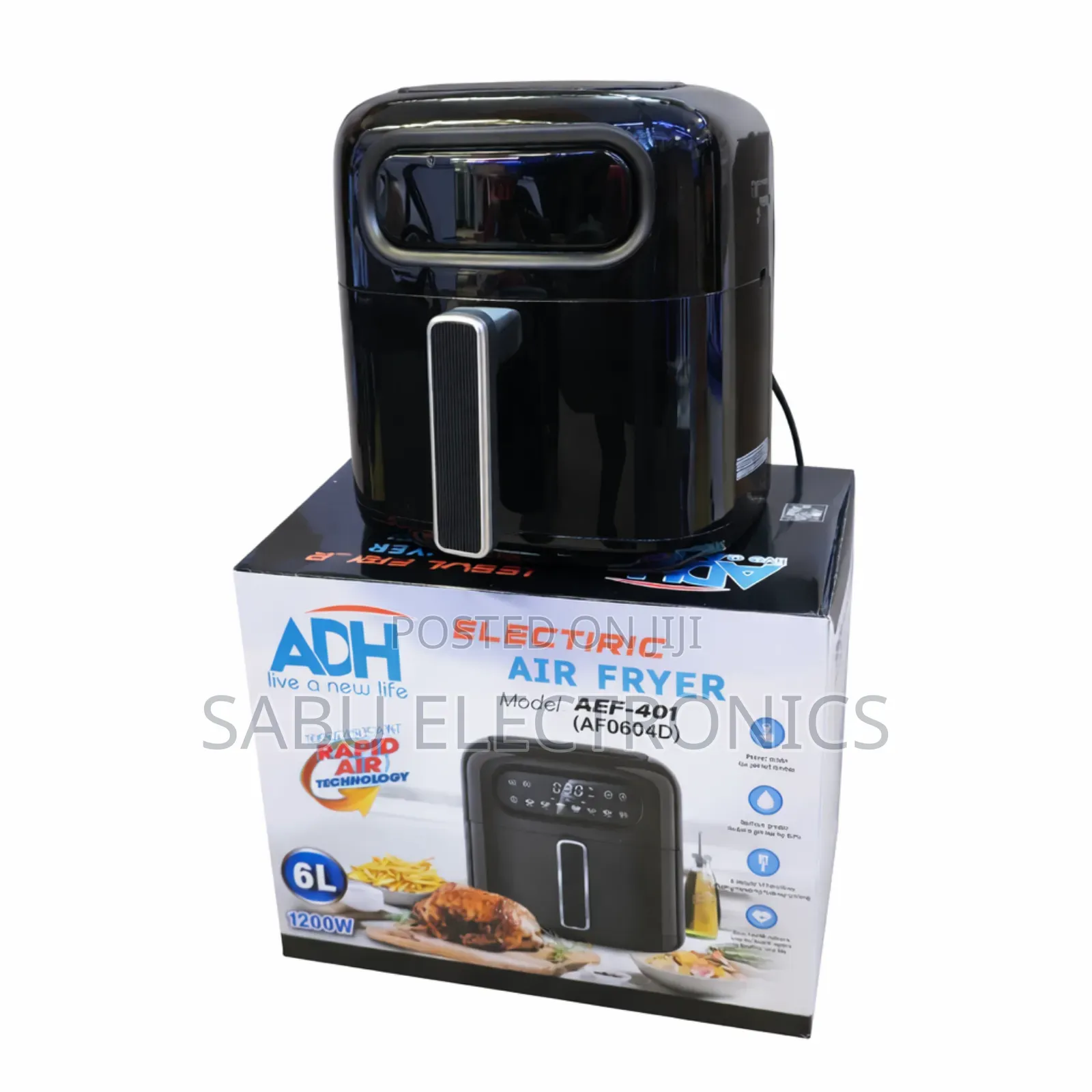 6l Electric Air Fryer – Healthy Oil-Free Cooking