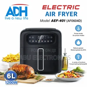 6l Electric Air Fryer – Healthy Oil-Free Cooking
