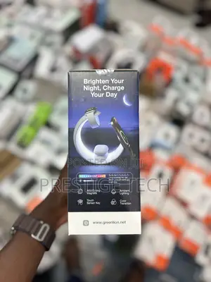Green Lion Moon Charge 4in1 Wireless Charger With Rgb Ambient Light